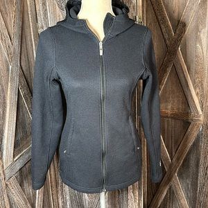 Women’s Black Spyder Jacket.  Light wear, worn only a couple of times.  Size S